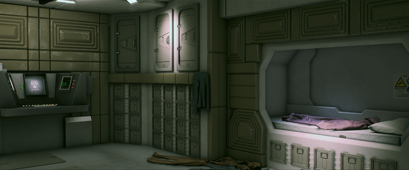 Illustration for article titled Alien: Isolation Fan Art Really Nails The 'Deserted Space Station' Feel